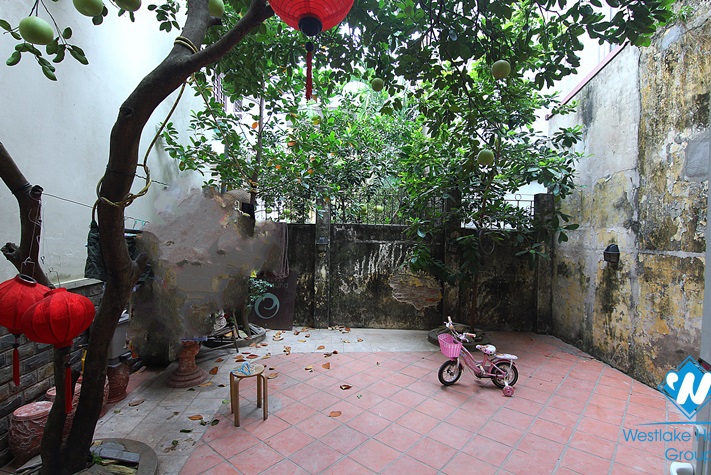 The first floor with two yards for rent for doing business on To Ngoc Van st, Tay Ho district